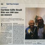 L'artiste Killy Beall fête ses 100 ans au musée