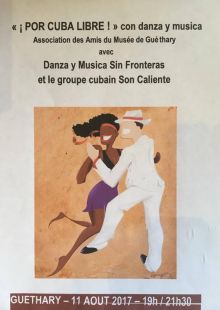 "POR CUBA LIBRE"  Danza y Musica Sin Fronteras et le groupe Cubain Son Caliente